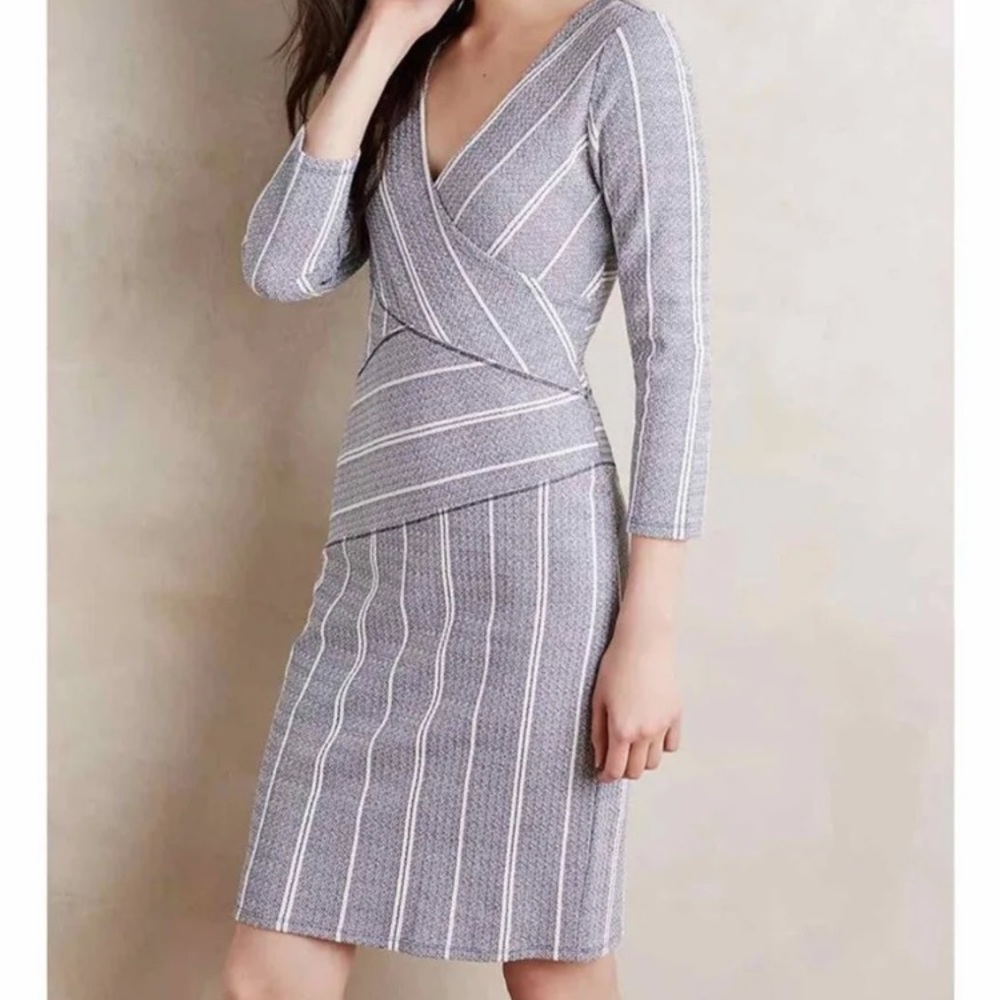 Maeve striped dress